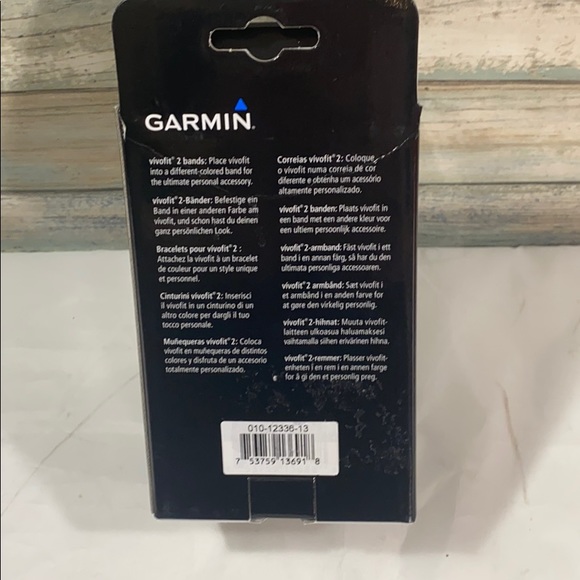 Garmin, Vivofit 2 Bands, 3 Pack, Size Small, Pastel Colors - Picture 2 of 2